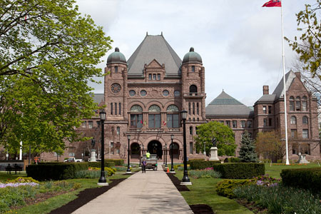 Legislature d'Ontario, 2012