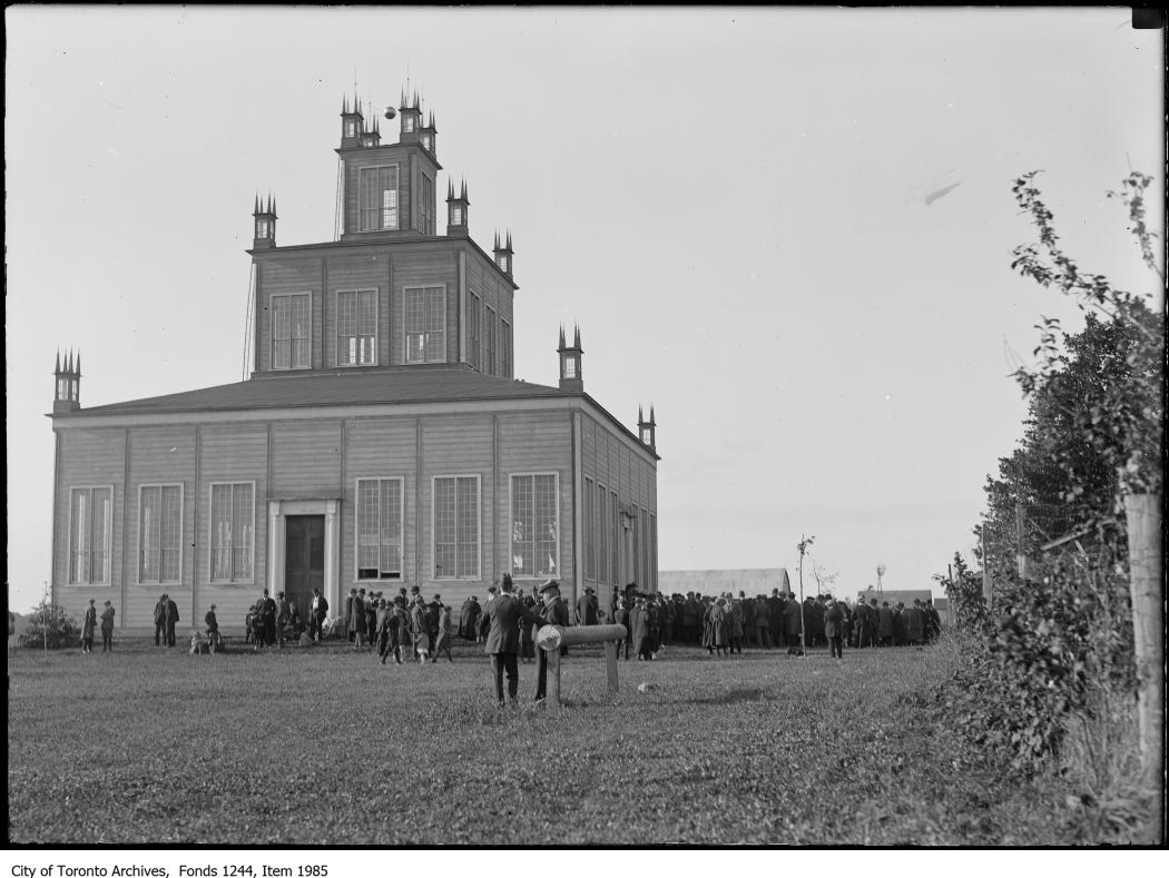 Temple de Sharon vers 1920 Temple de Sharon vers 1920