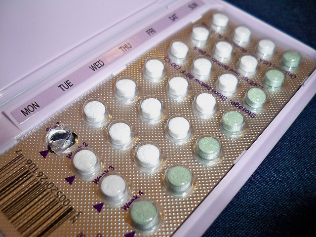 Photo of a pack of birth control pills