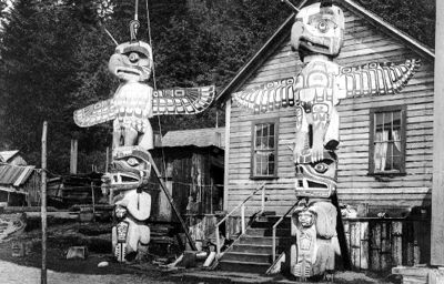 Totem Poles at Alert Bay