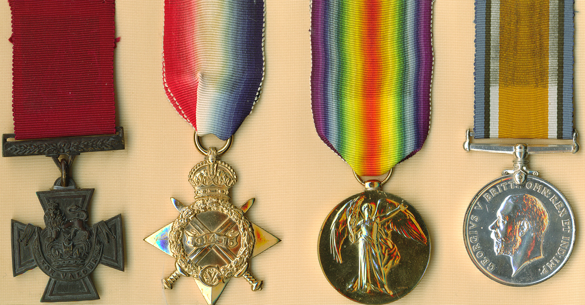 Leo Clarke medals