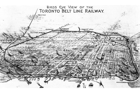 Belt Line Railway Map