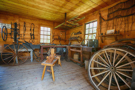 Hough Carriage Works, Interior