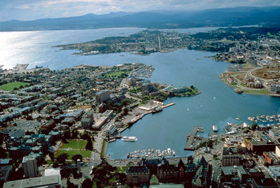 Victoria from the Air Victoria from the Air