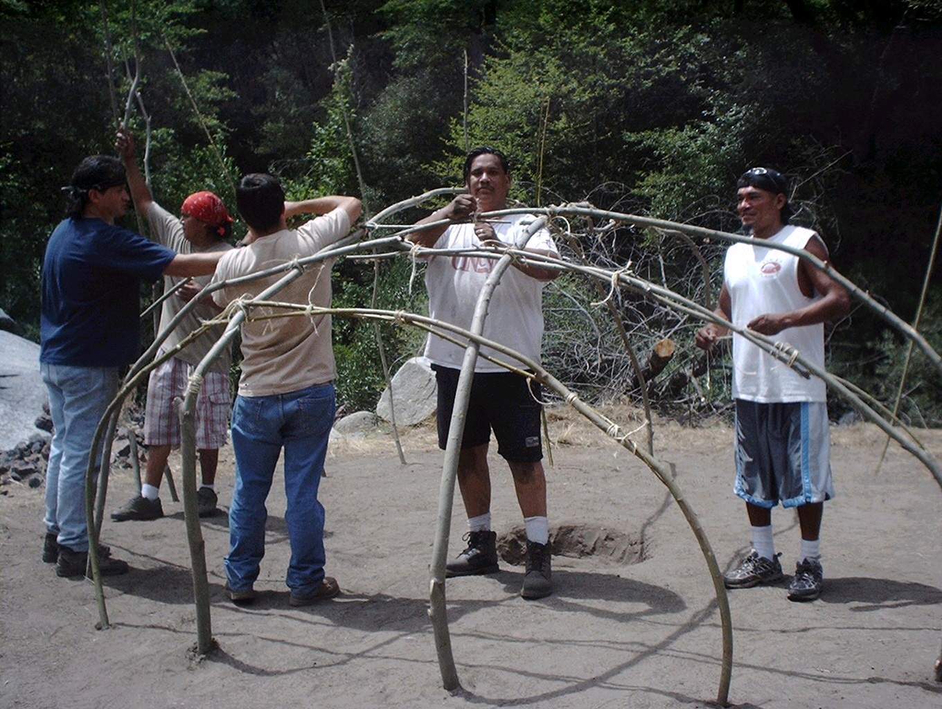 Building a Sweat Lodge