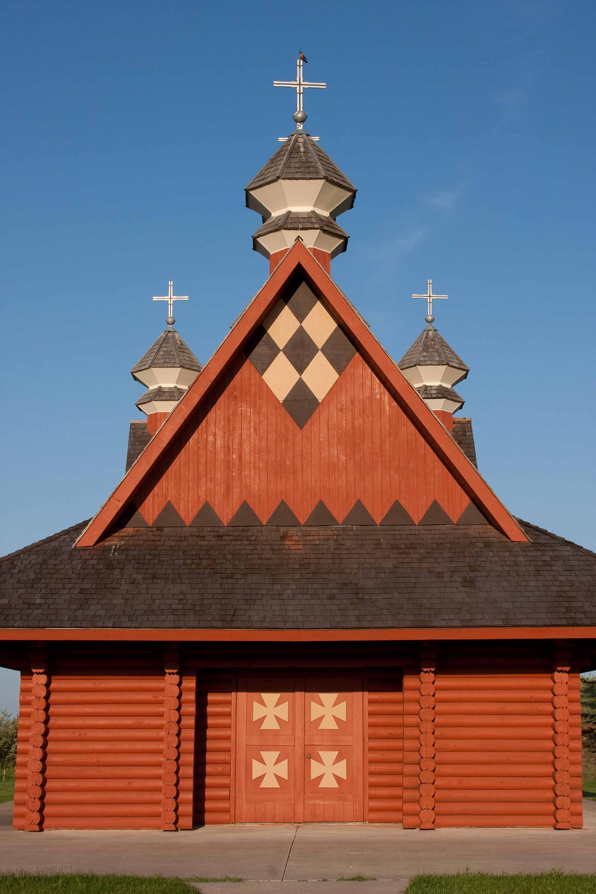 Ukranian Log Church