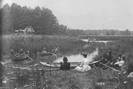 A Day at Mimico Creek, 1889