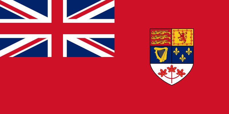Red Ensign canadien (1957-1965) 