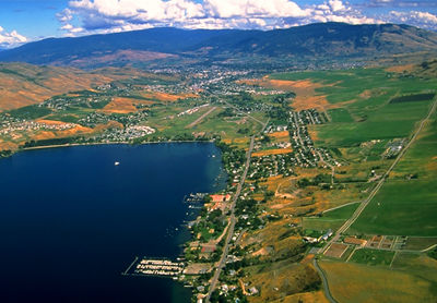 Vernon, BC (Aerial)