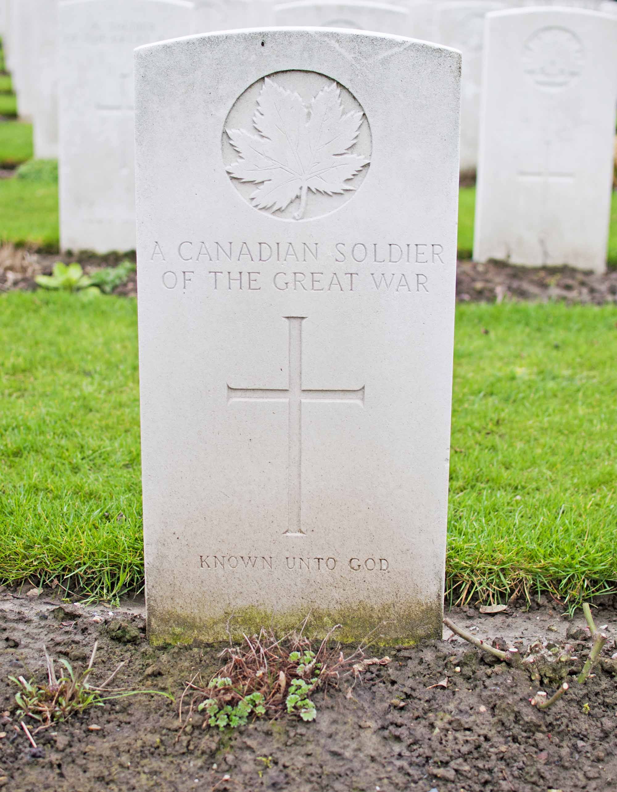 Grave of an Unknown Canadian Soldier