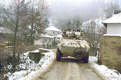 War in the former Yugoslavia