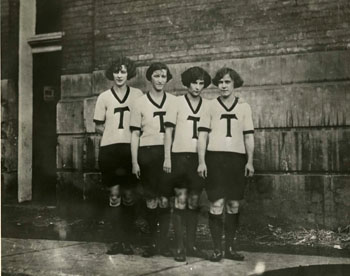 L'équipe féminine de relais du Canada, 1928