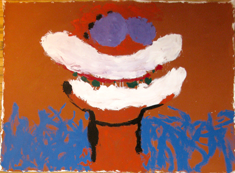 Ray Mead, Untitled, 1985, acrylic on canvas, 113.03 x 139.70 cm. Ray Mead, Untitled, 1985, acrylic on canvas, 113.03 x 139.70 cm.
