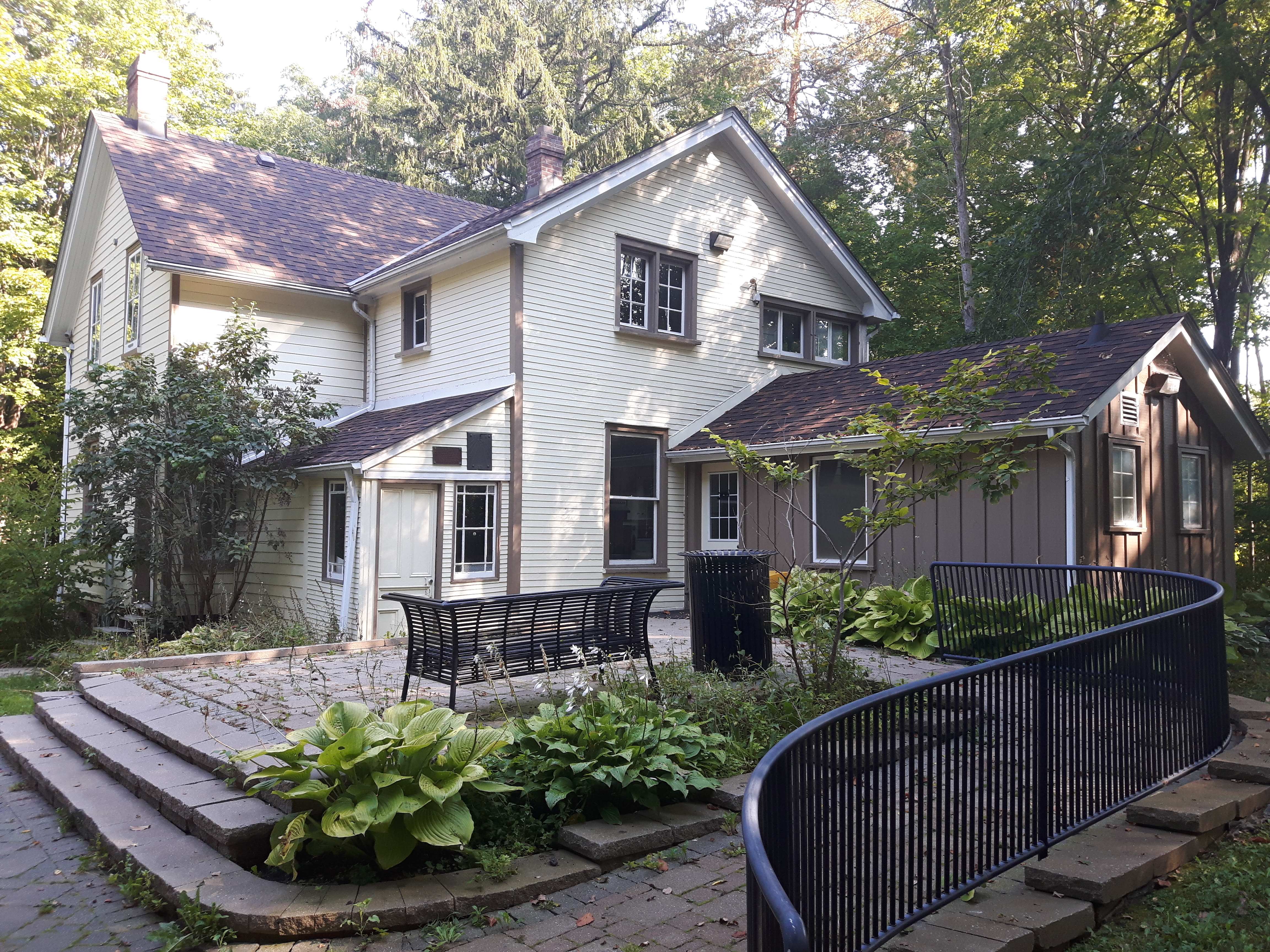 Back of the JEH MacDonald House in Thornhill, Ontario