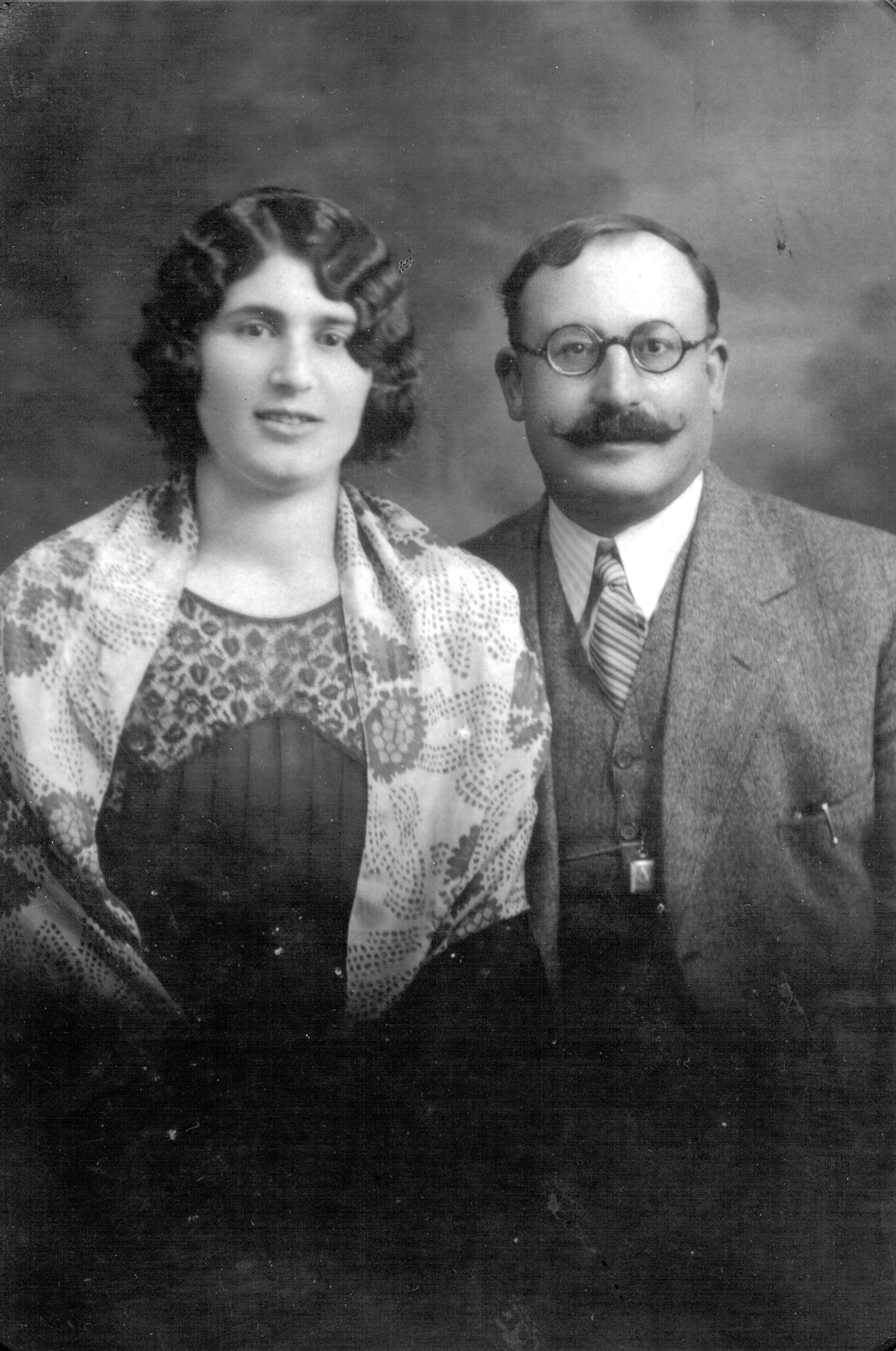 Hilwie et Ali Hamdon, 1924