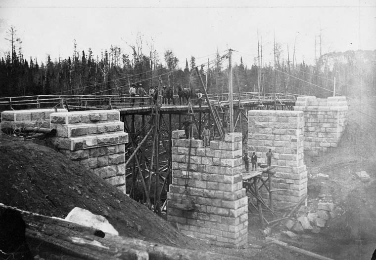 Intercolonial Railway. Red Pine Bridge. Sec. 16