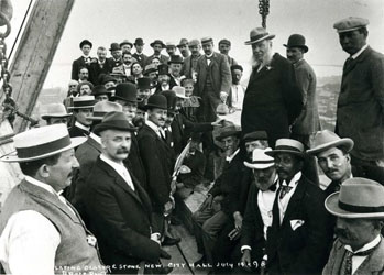 On the Roof of City Hall