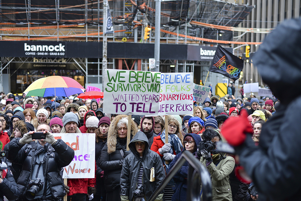 Jian Ghomeshi Protest