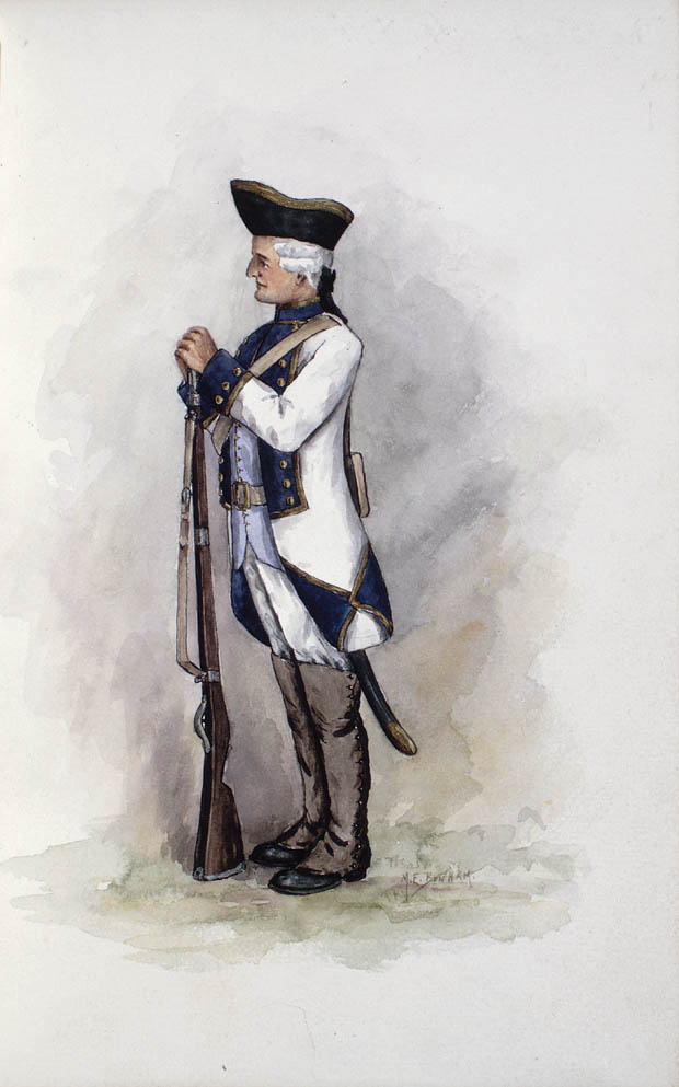 A soldier from the Compagnies franches de la Marine