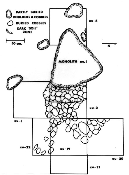 Herschel Petrograph Site Excavation Map