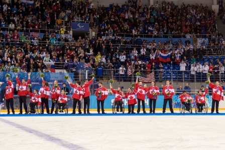 Sledge Hockey Bronze Medal, 2014 Paralympic Winter Games