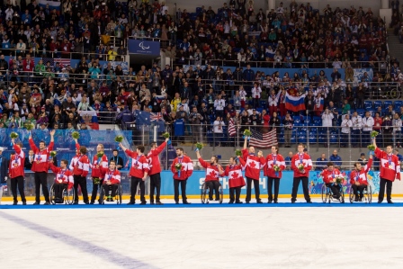 Sledge Hockey Bronze Medal, 2014 Paralympic Winter Games