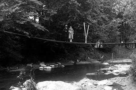 Footbridge Over Highland Creek