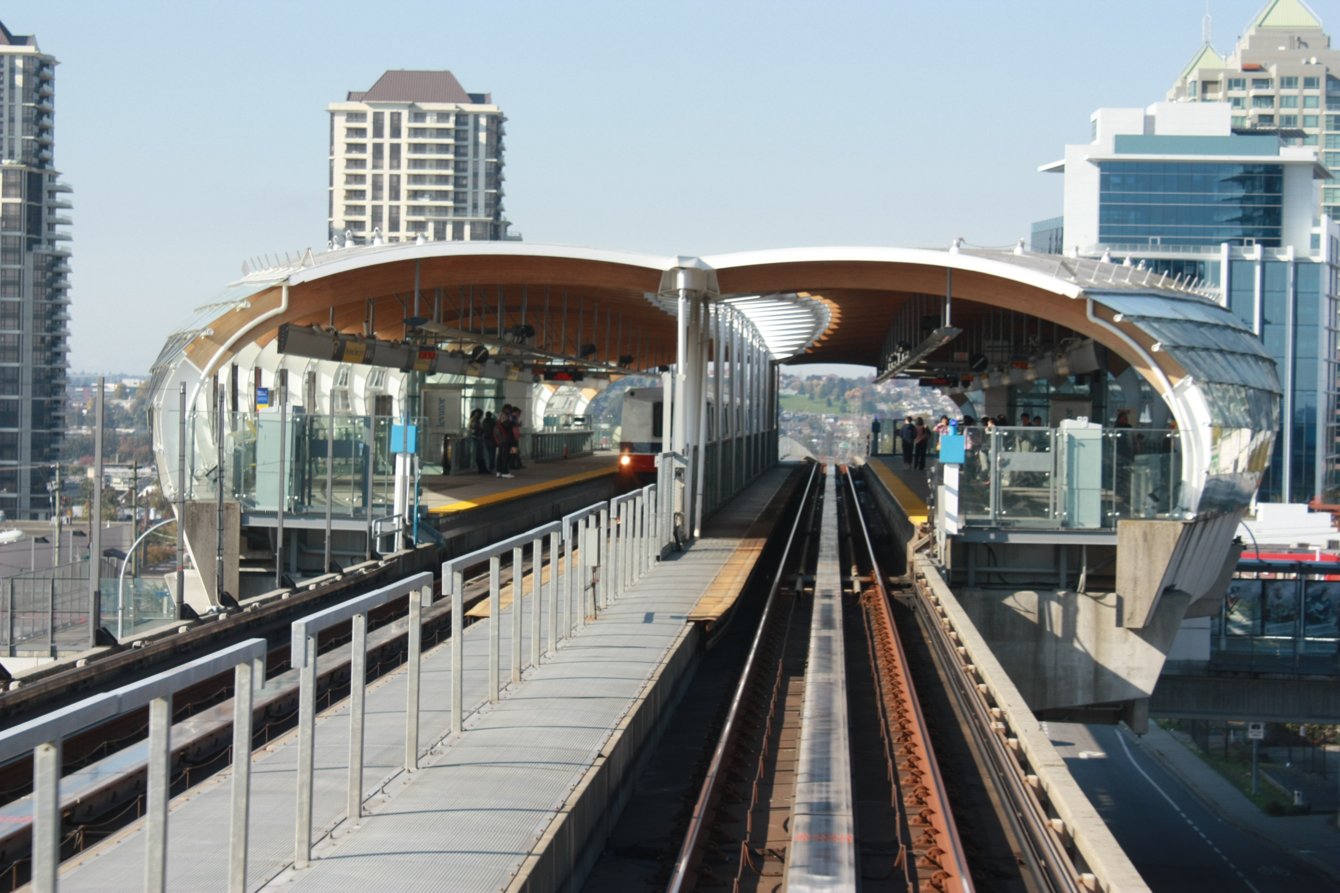 Vancouver SkyTrain's Brentwood Station