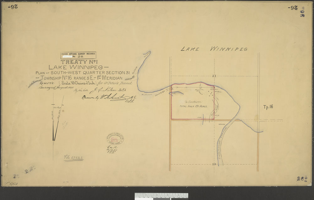 Treaty 1, Lake Winnipeg