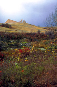 Wanuskewin Heritage Park, jardins du Wanuskewin Heritage Park, jardins du