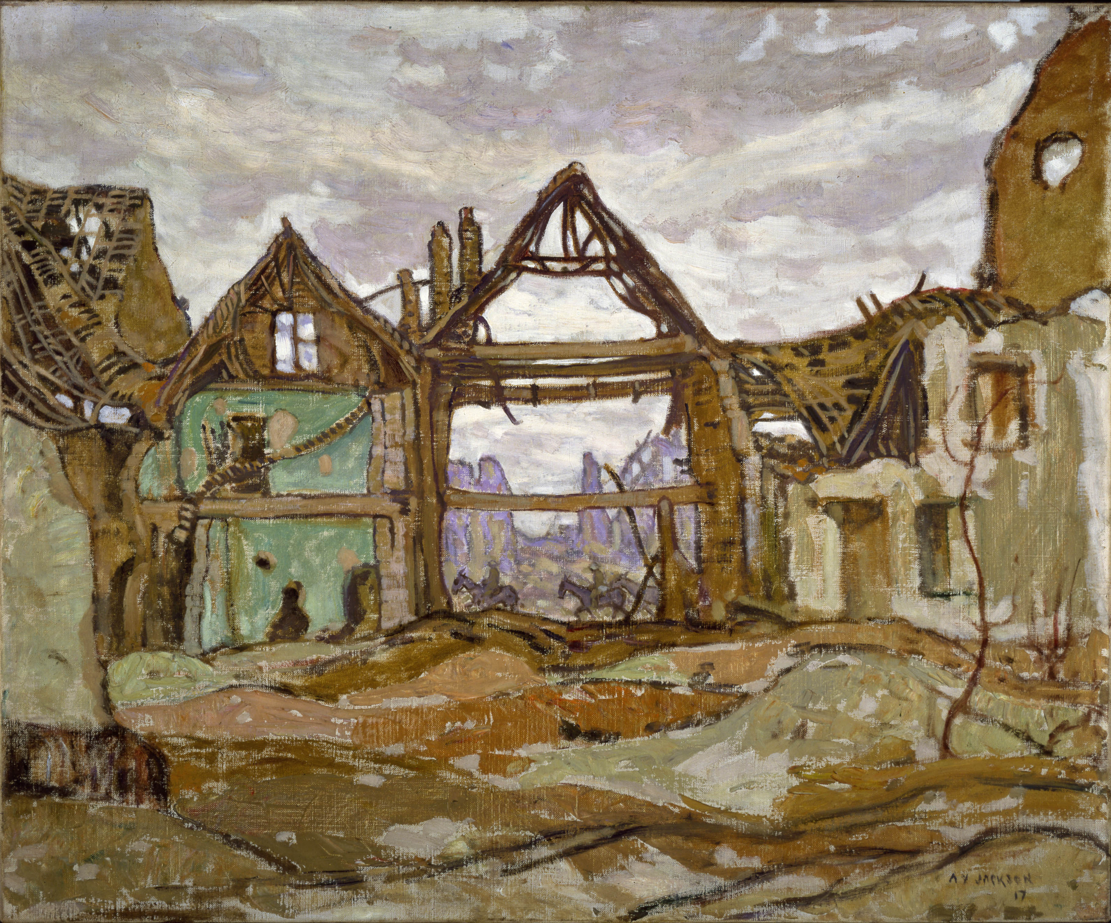 A. Y. Jackson, Maisons d