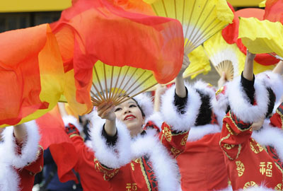 Danseurs chinois