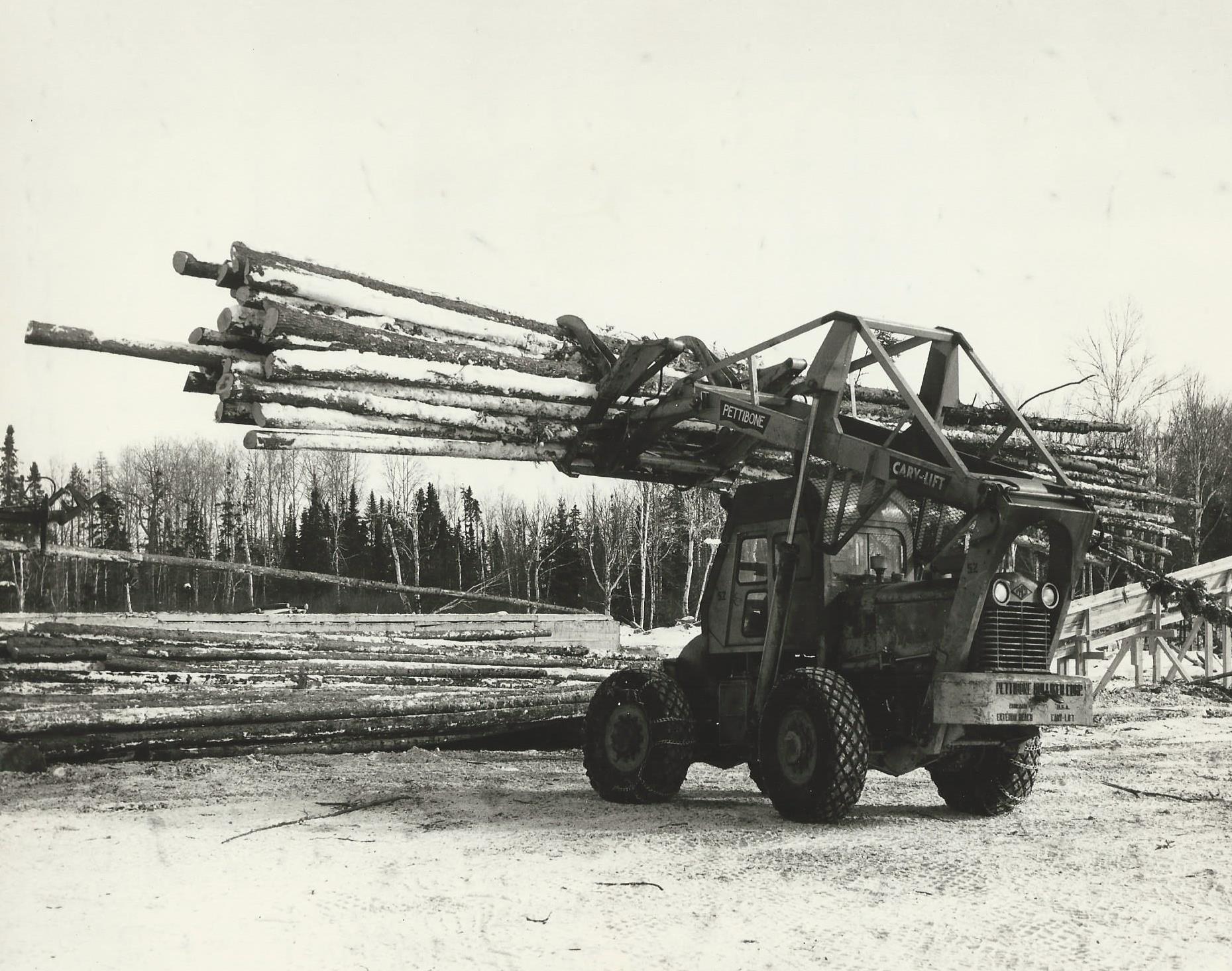 Logging operations in Dubreuilville