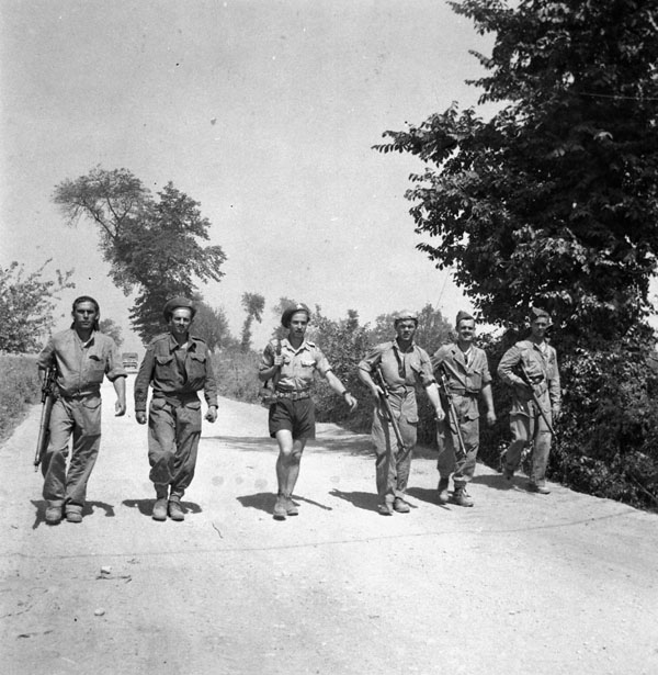 Snipers in Liri Valley, Itay.