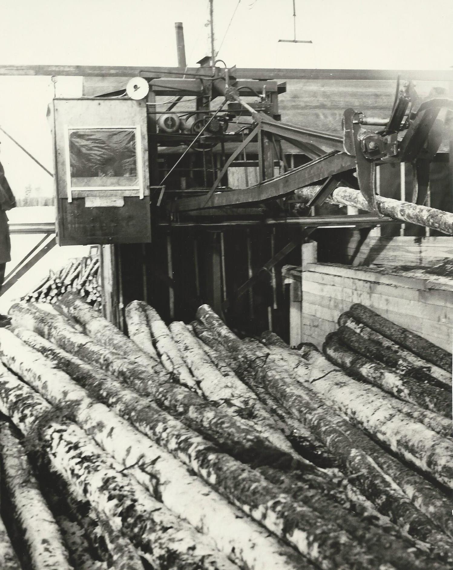 Logging operations in Dubreuilville