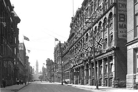 Front Street Before the Fire