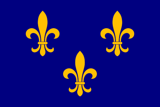 Drapeau des
 Franco-Américains de Haute-Louisiane 