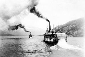 Steamers on Kootenay Lake