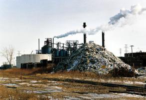 Usine de recyclage