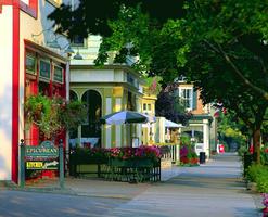 Niagara-on-the-Lake, paysage de rue de