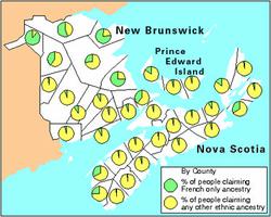 Descendance acadienne
