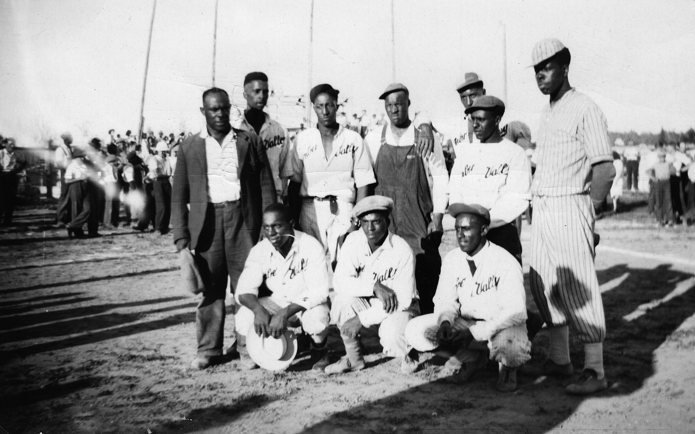 Amber Valley Baseball Team in the Northern Alberta Baseball League