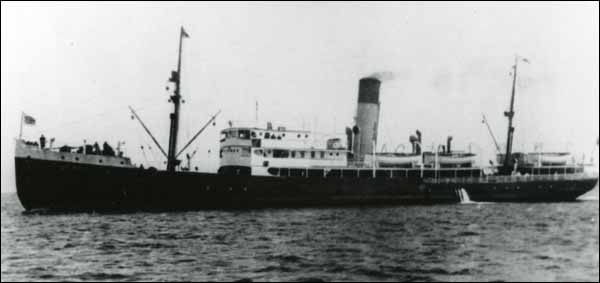 Sinking of the SS Caribou