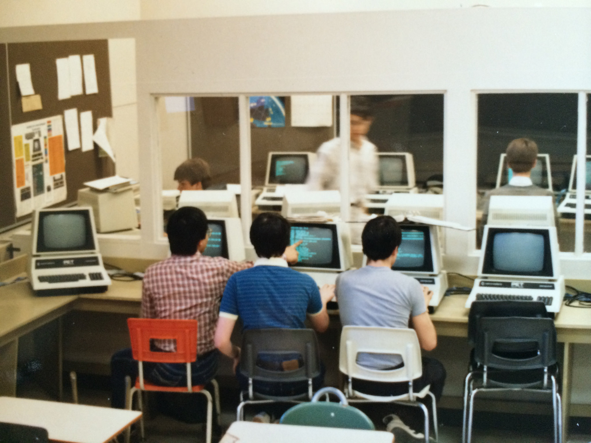 Computer lab c. 1986