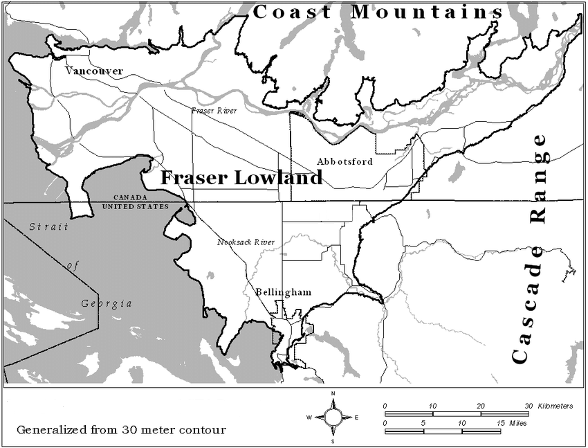 Basses terres du fleuve Fraser