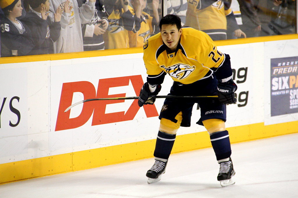 Jordin Tootoo, Nashville Predators, 2012