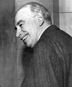 Photographie de l'économiste John Maynard Keynes