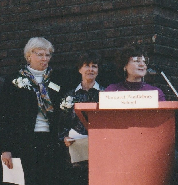 Olga Melikoff, Valerie Neale, and Murielle Parkes