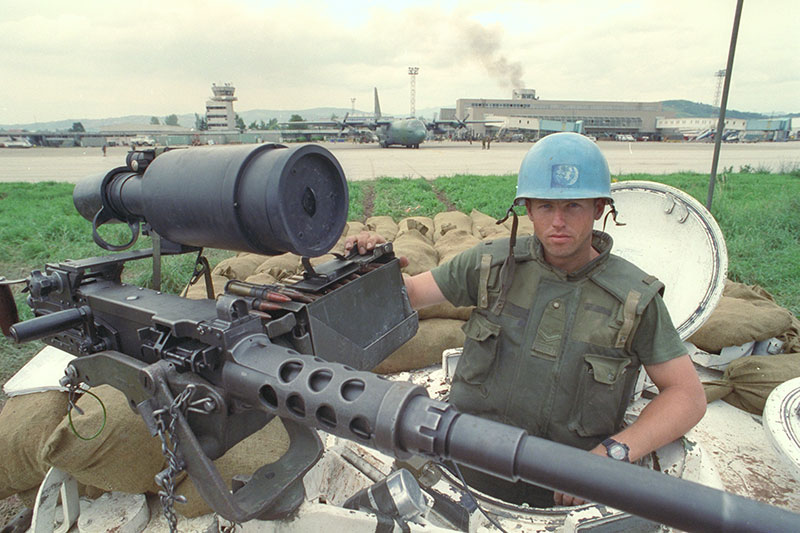 Canadian Peacekeepers in Sarajevo Canadian Peacekeepers in Sarajevo