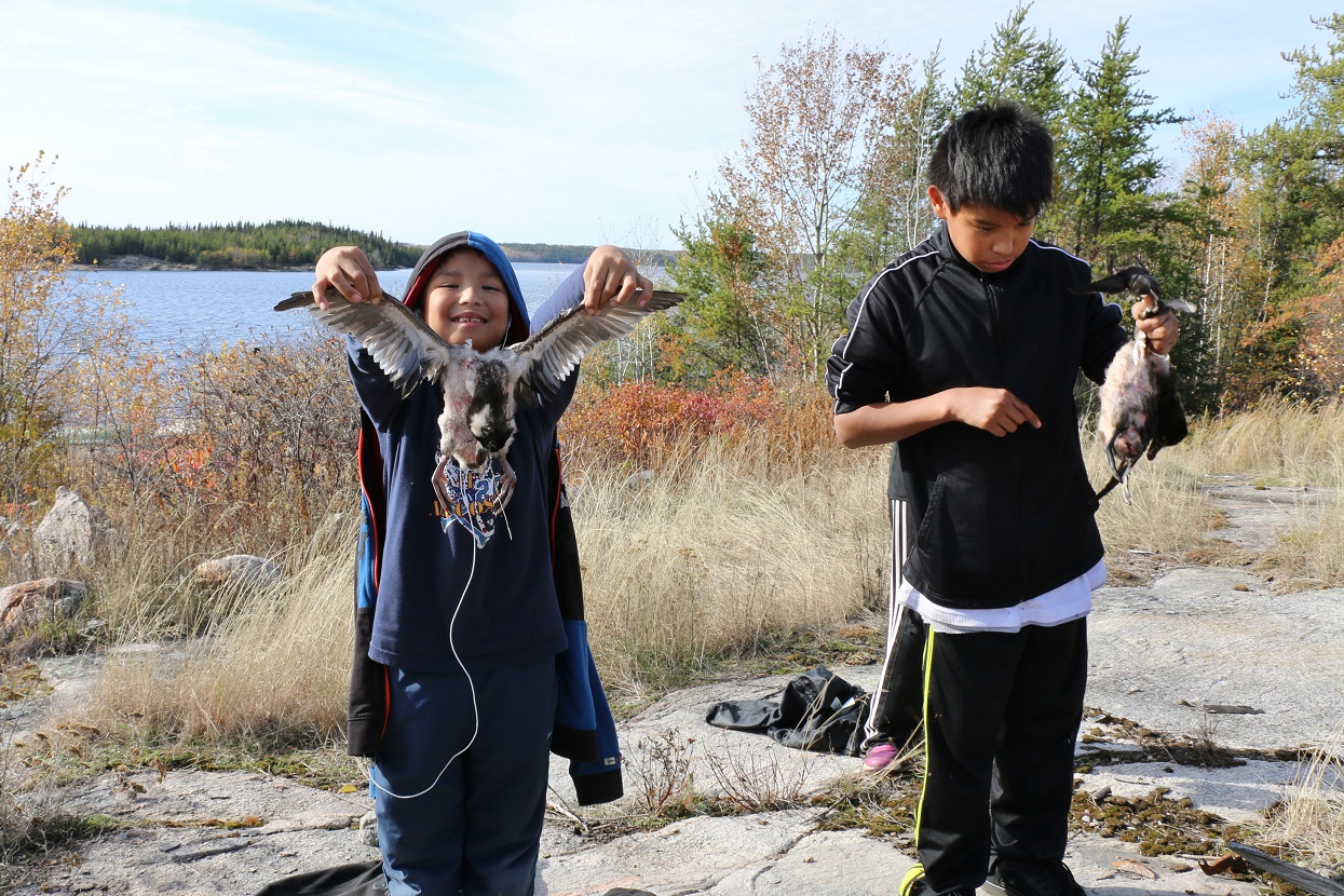 Jeunes de la Première Nation de Pauingassi